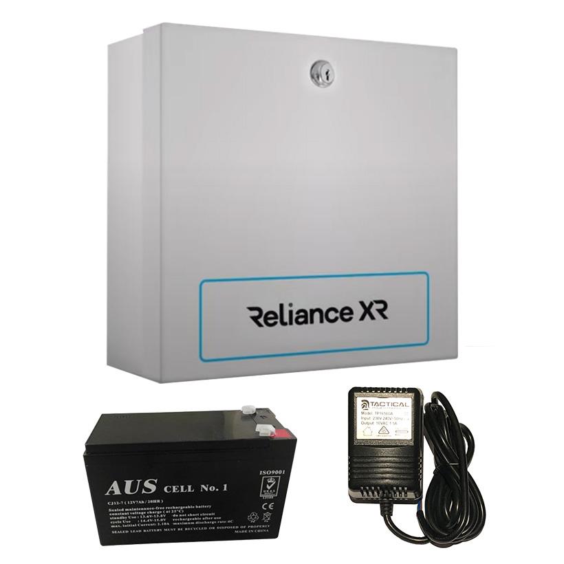 Reliance XR Basic Starter Kit With Hybrid Control Panel (NXX-4-W-AU), Plug Pack (PP16-1.5) And Battery (BATT12-7) **NO KEYPAD, SIRENS OR DETECTORS**