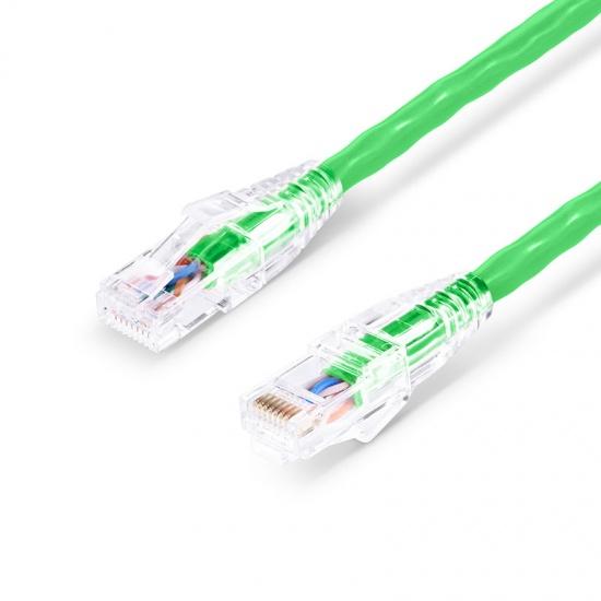 Zankap 0.25M CAT6 Green UTP Patch Lead (Also Available In Black, Grey & White)