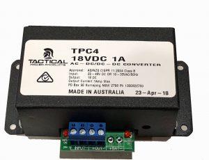 Tactical* AC-DC And DC-DC Convertor - 24VAC Or 24-48VDC Converted To 18VDC 1A