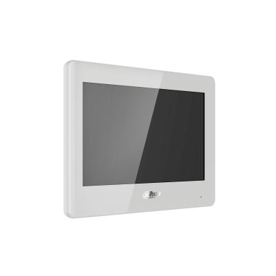 Dahua* IP / 2-Wire 7" WHITE Internal Station, Capacitive Touchscreen, IPC Surveillance, Alarm Integration, Standard POE Or 2-Wire Interface (VTNS2003B-2 Needed)