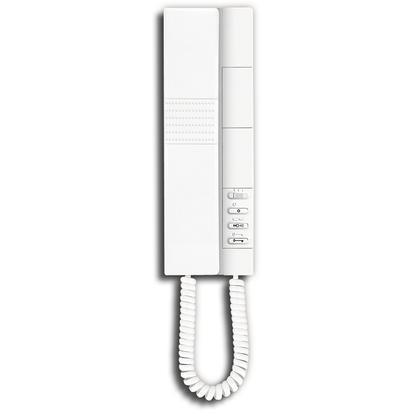 Bticino* 5W / 8W Pivot Audio Handset Internal Unit For Audio Systems And Mixed Audio/Video Systems. Equipped With Door Lock Pushbutton, Staircase Light Control And Entrance Panel Activation.