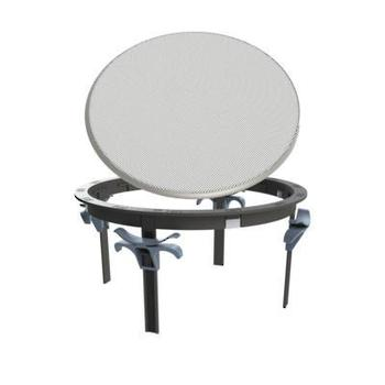 **SALE** Adept Audio Round Bayonet Trim Rings With Magnetic Grills To Suit 6" / 8" Speakers (8 Pack)