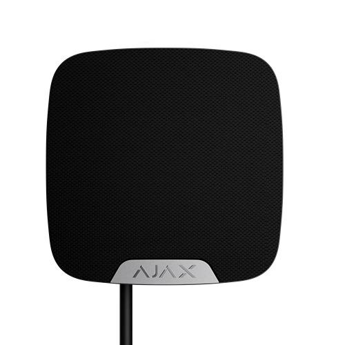 Ajax Fibra HomeSiren BLACK - Wired Internal Siren With LED Indicator