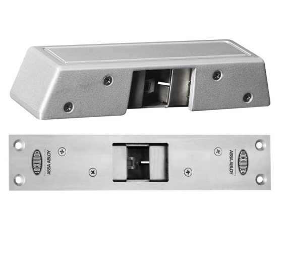 Padde Electric Hook Lock 12/24VDC Surface Mount Fail Secure (PTO) Monitored