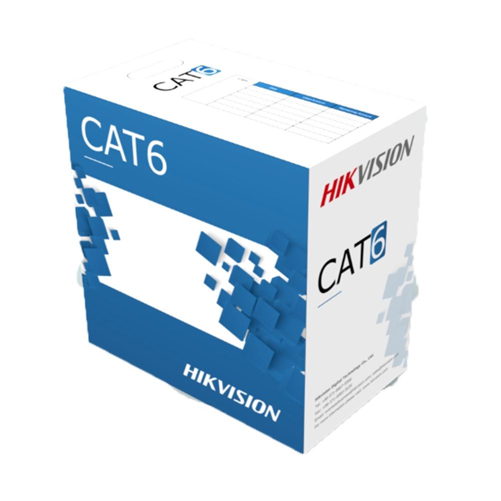 Hikvision* 305M CAT6 Blue UTP Solid Cable Box