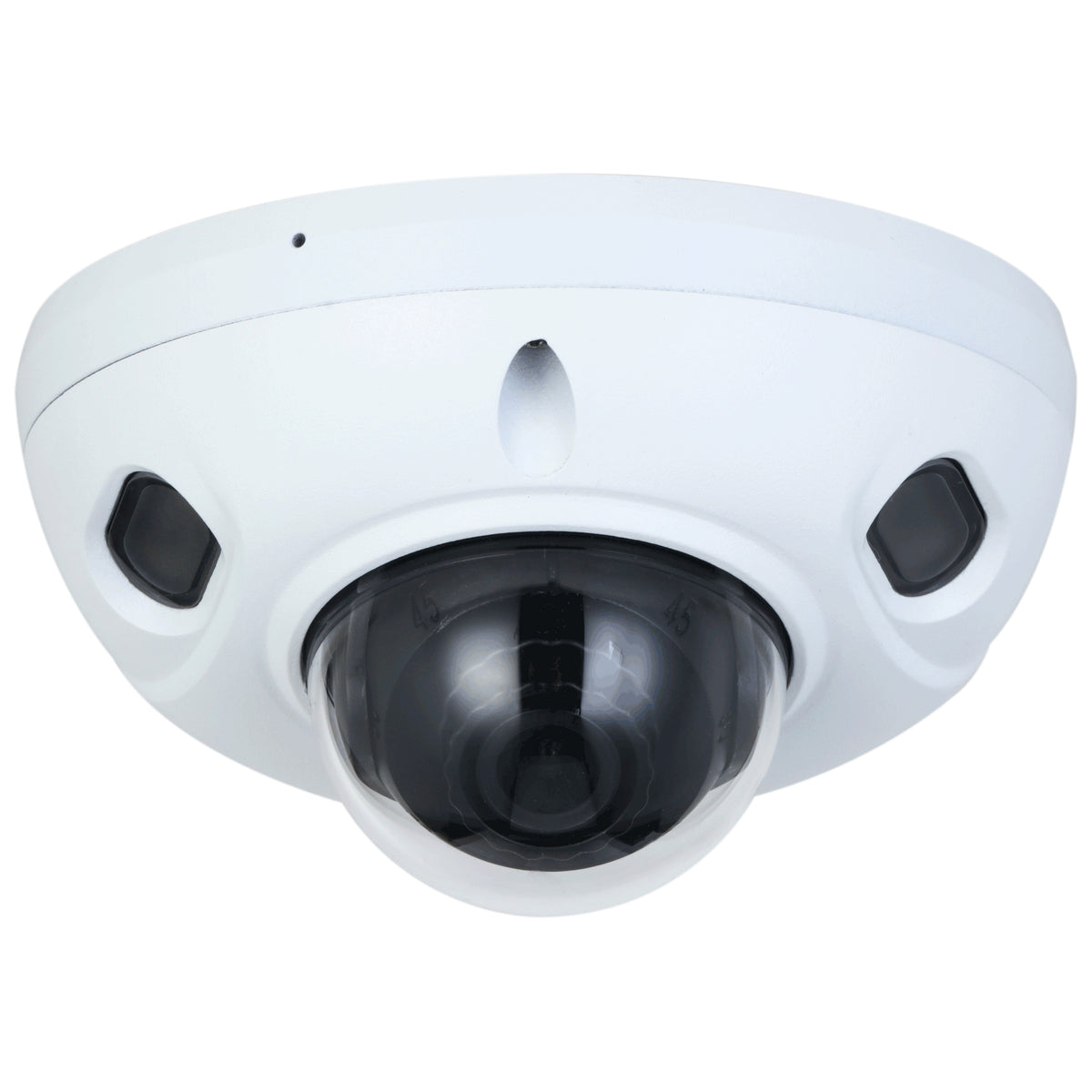 Dahua 4MP IP WizSense AI Series IR Vandal Wedge Camera, SMD 4.0, Quick Pick, AI SSA, Perimeter, Starlight, 2.8mm, MicroSD, 120dB WDR, 30m IR, POE / 12VDC, IP67, IK 10, MicroSD, Built-in Mic (Wall Mount: PFB205W-E, Junction Box: PFA136)