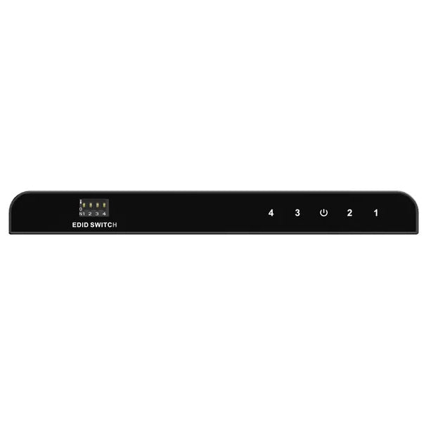 Certech 4-Way HDMI Splitter, 3D & 4K Video Support, 1 x HDMI In, 4 x HDMI Out