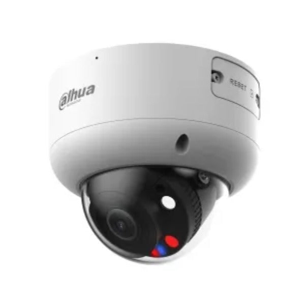 Dahua 8MP IP WizSense AI Series IR Vandal Dome Camera, SMD 4.0, AcuPick Ready, AI SSA, Perimeter, Starlight, 2.8mm, 120dB WDR, 30m IR / White Light, POE / 12VDC, IP67, MicroSD, Built-in Mic (Wall Mount: PFB204W, Junction Box: PFA130-E)