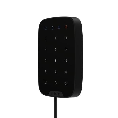 Ajax Fibra KeyPad BLACK - Wired Touch Keypad