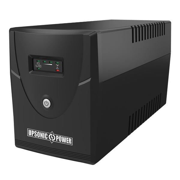 Upsonic GD Series 2200VA UPS, Line Interactive, Tower, W158 x H198 x D380mm, 9.5KG, 2 x 12V/9Ah Battery Capacity, 4 x AU Socket, USB Communications Port & Winpower Software