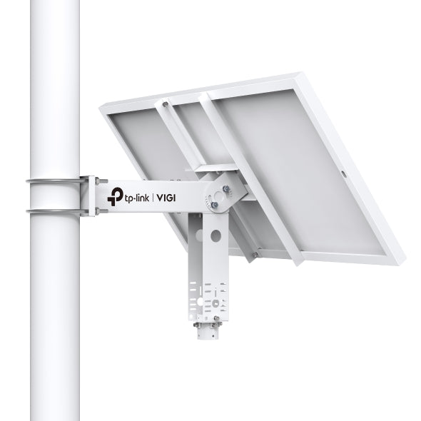 VIGI By TP-Link Intelligent Solar Power Supply System, 90W 18V Solar Panel, 30Ah 12VDC Output Battery, 500+ Cycles, Intelligent Auxiliary Heating, -30°C to 60°C Operating Range, RJ45 Ethernet, Load Control, Battery Overtemperature Protection, Battery Le