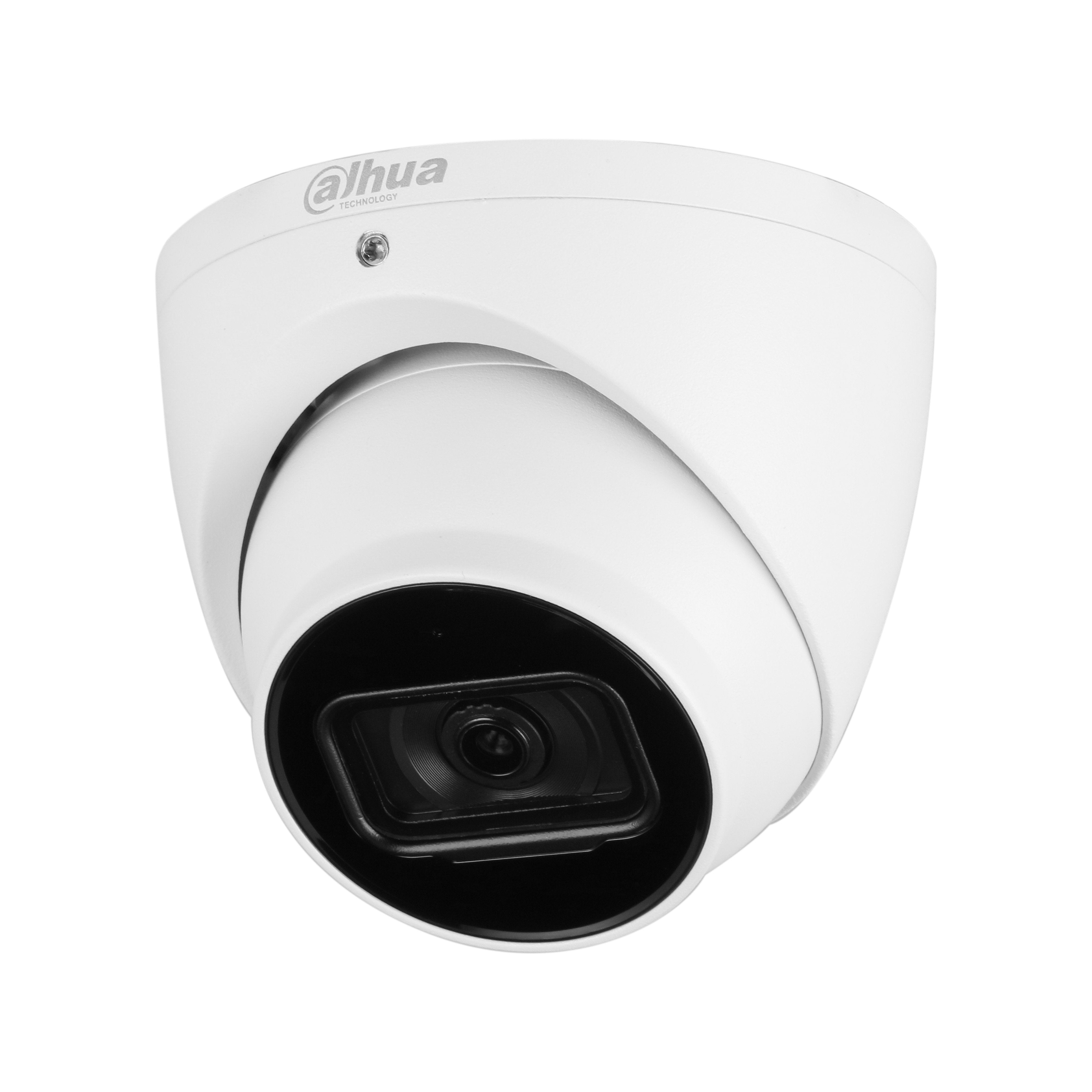 **REFURB** Dahua 8MP IP WizSense AI Series IR Eyeball Camera, SMD 4.0, Quick Pick, AI SSA, Perimeter, Starlight, 2.8mm, 120dB WDR, 30m IR, POE / 12VDC, IP67, MicroSD, Built-in Mic (Wall Mount: PFB204W, Junction Box: PFA139) (6 Months Warranty)