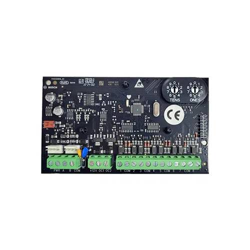 Bosch Solution 4000 Input Expansion Module, 8x Inputs, 2x Outputs, Maximum 16 Zones Via Zone Doubling