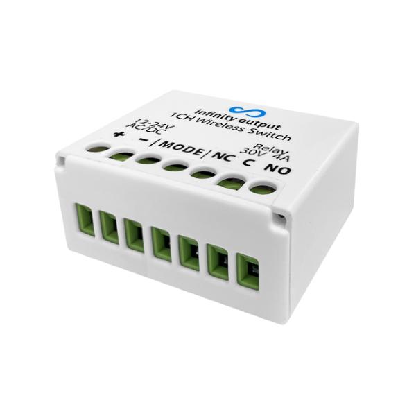 Arrowhead ECi Infinity 915MHz Wireless Single Chanel Output Module, 12VDC/AC24V, Standalone Or ECi Integrated (Max Supported Devices: Up To 250 x INFINITY-REMOTE Remotes)