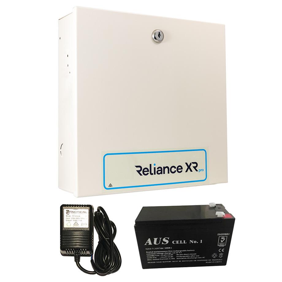 Reliance XR Pro Kit With Control Panel (NXX-8-WZ-AU), Plug Pack (PP16-1.5) And Battery (BATT12-7) **NO KEYPAD, SIRENS OR DETECTORS**