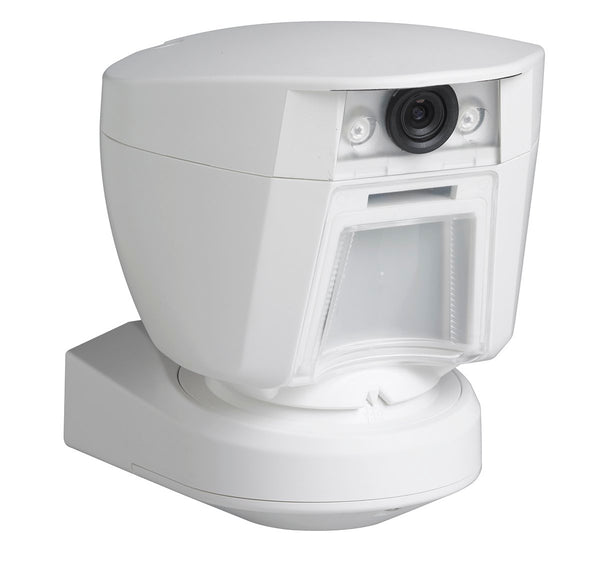 DSC* Power-G NEO Wireless Outdoor PIR Motion Detector with Integrated Camera and PET Immunity (up to 18KGS), Range 12x12M @2.4M Height (requires: Cellular or Ethernet Communicator)