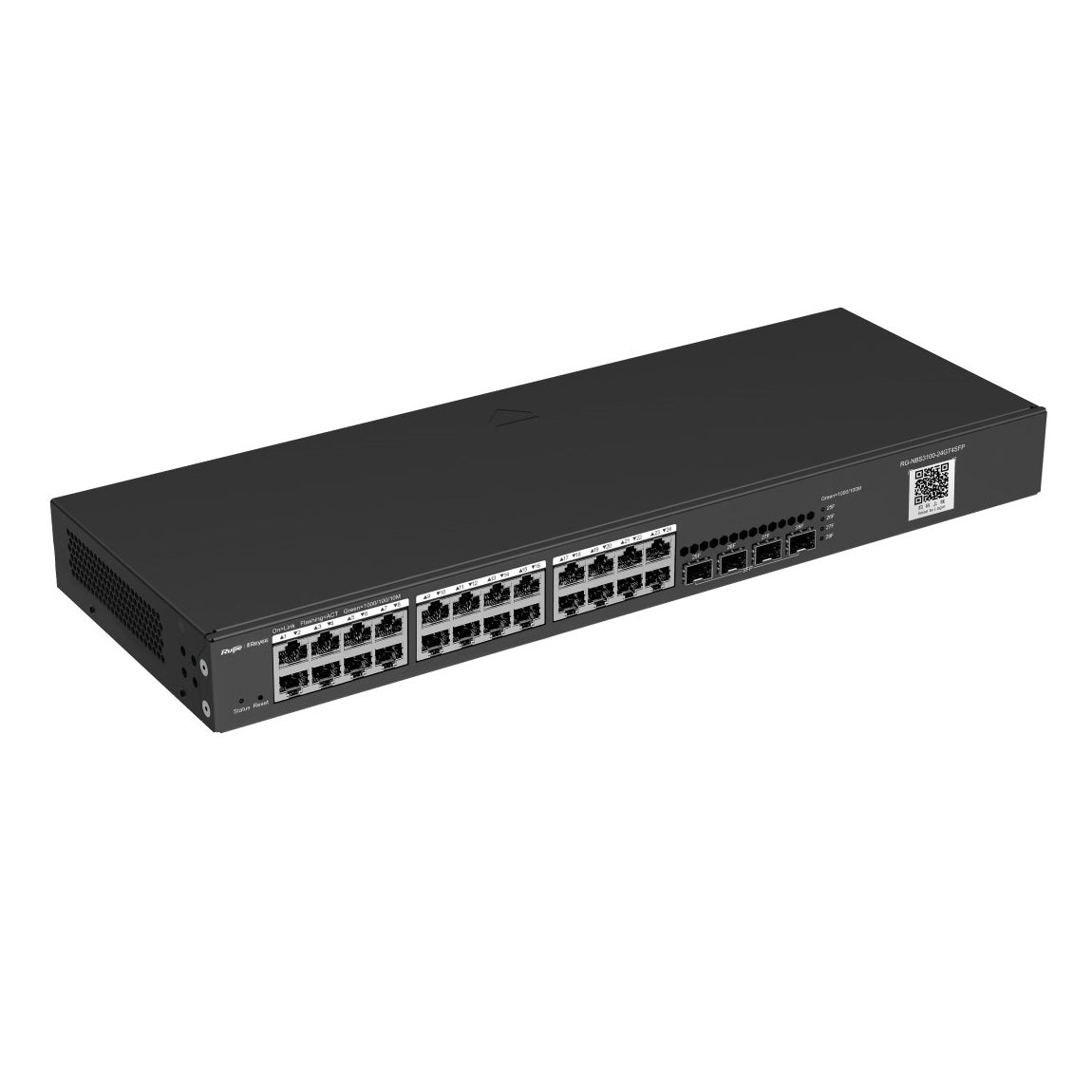 Ruijie Reyee 28-Port Gigabit Cloud Managed Switch, 4 x SFP, Rack Mount
