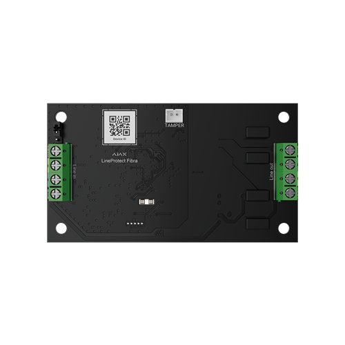 Ajax Fibra LineProtect - Short Circuits And Sabotage Protection Module Between Hub And Module **Does Not Provide Additional Power On The Line**