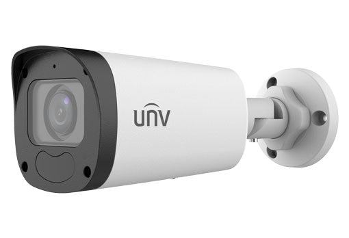 Uniview 5MP IP Easy Series IR Motorised Bullet, Human Body Detection, LightHunter, 2.8-12mm, 120dB WDR, 50m IR, Twin Streams, MicroSD, POE or 12VDC, IP67 (Junction Box: TR-JB05-B-IN)