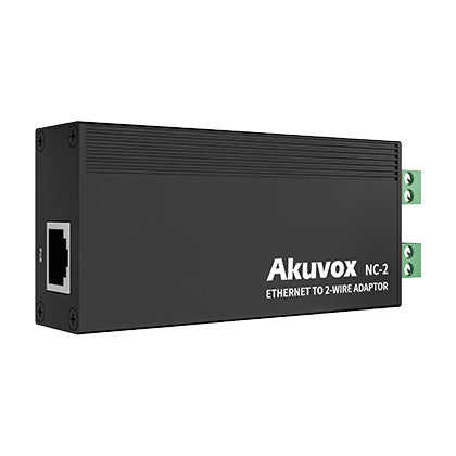 Akuvox Long Range IP To 2W Adapter, 48VDC **REQUIRES 48V PSU OR AKUVOX NS-2**
