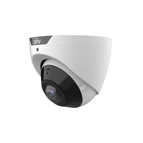 Uniview 5MP IP Prime Deep Learning AI Series 180 Degree Vandal Wide Angle IR Turret, Perimeter, LightHunter, 2.8mm, 120dB WDR, 20m IR, Built-in Mic, POE or 12VDC, IP67, IK10 (Wall Mount: TR-WM03-D-IN, Junction Box: TR-JB03-G-IN)