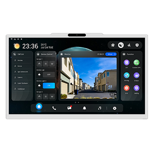 Akuvox X937 15.6" AI Surveillance & Intercom Monitor, Android 14 OS, HDMI NVR Integration, Smart Intercom, LLM Voice Assistant