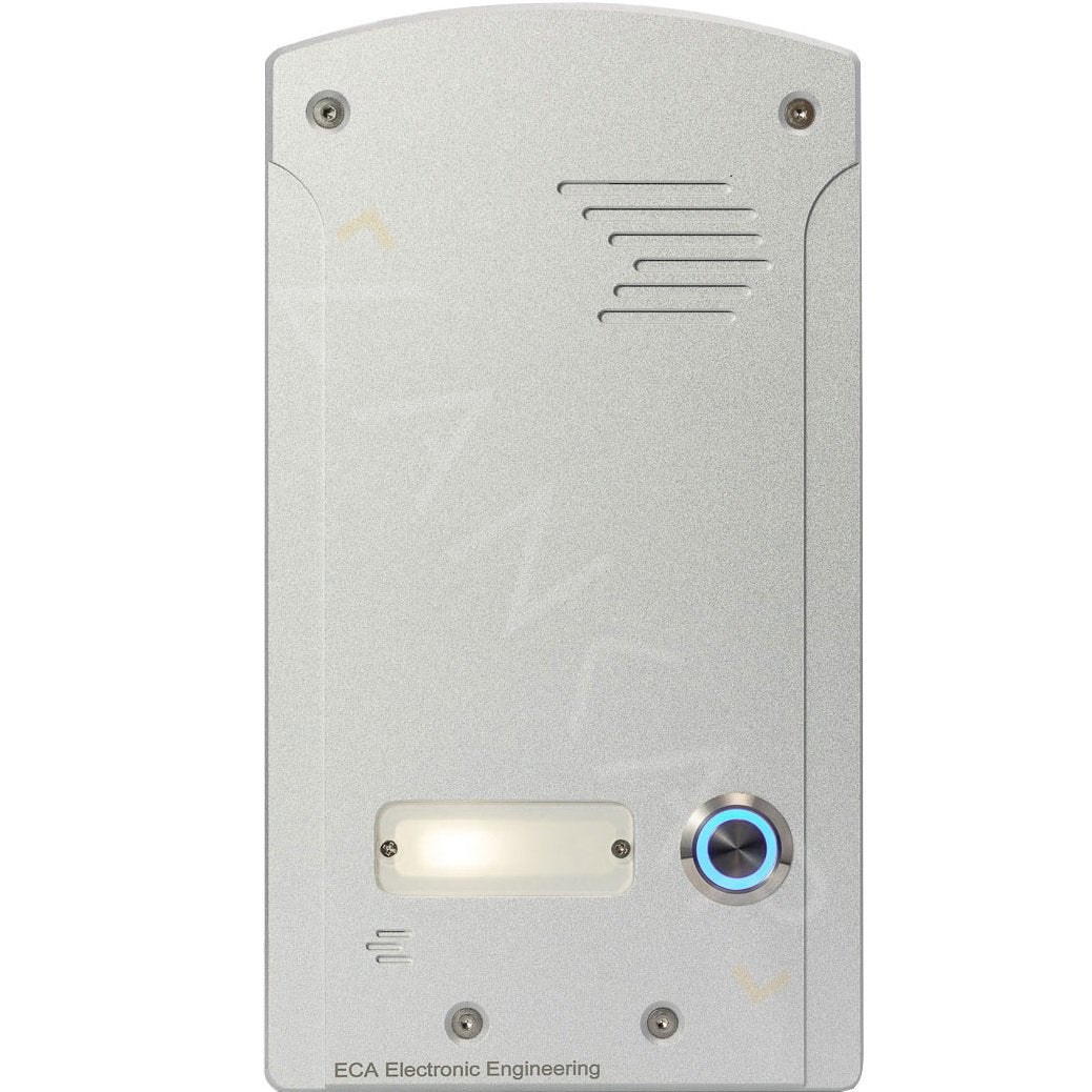 ECA* Audio GSM Intercom 1PB, Dials Up To 3 x Numbers, Remote SMS Programming, 999 x Users For Remote Gate Release