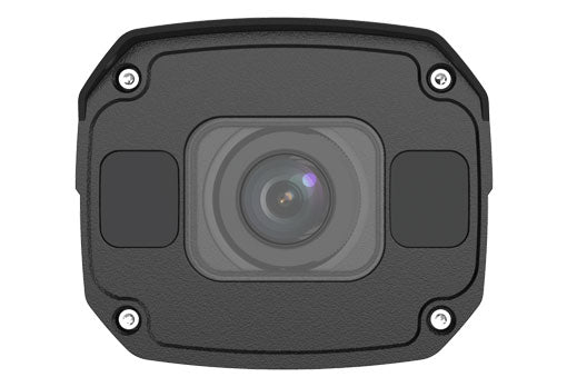 Uniview 5MP IP Prime Deep Learning AI Series Motorised Vandal IR Bullet, Perimeter, LightHunter, 2.7-13.5mm, 120dB WDR, 50m IR, Triple Streams, MicroSD, POE or 12VDC, IP67, IK10 (Junction Box: TR-JB07-D-IN)