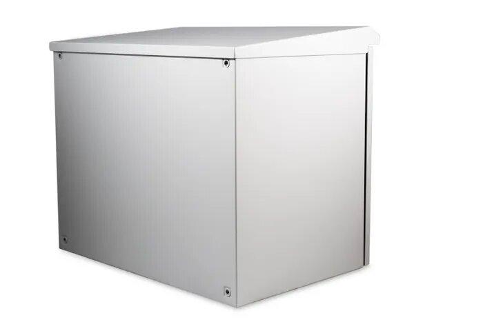 ***EOL*** Certech 9RU 400mm Deep Outdoor Wall Mounted Rack With Front Lock, IP65 Rated