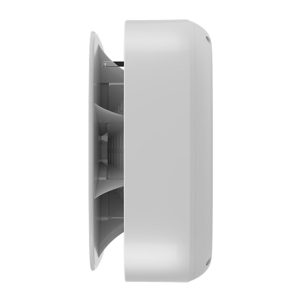 82200.175.WH3 Ajax Fireprotect 2 AC WHITE - Wireless 240V Power Supply Mains-Powered Smoke & Heat Detector With Sealed Backup Battery And Sounder