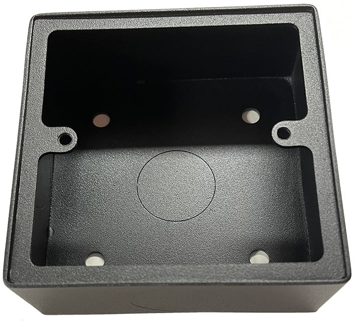 **SUPPLY DELAY (08.06.26)** Akuvox (A0X-SRM) Surface Metal Mounting Back Box For Akuvox A01 / A02 / A03