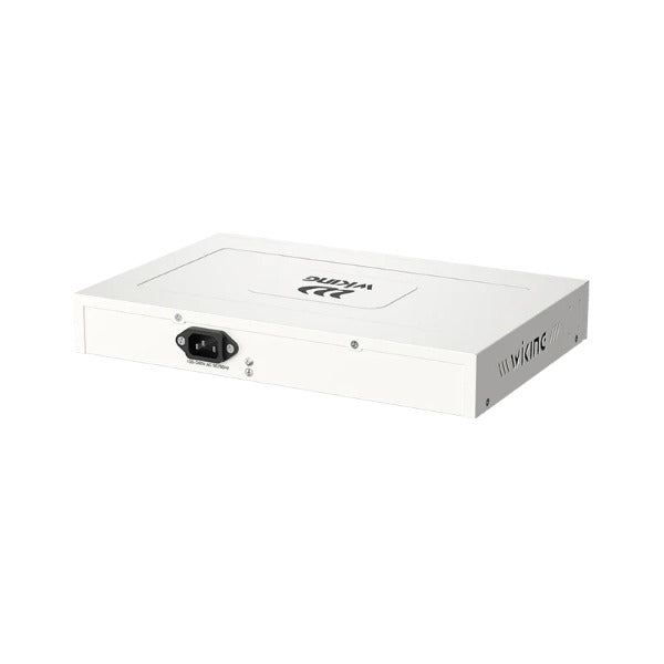 Wi-Tek WiKing 16 Port Non-Managed PoE Switch (16x PoE Ports, 2x Uplink Ports, 1x SFP Port) 250m Long Range, 270W Power Budget, PoE Watchdog