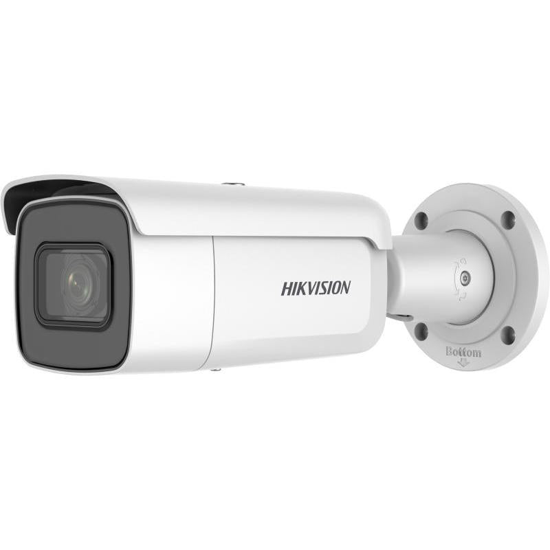 Hikvision 8MP IP Pro Series IR Motorised Vandal Bullet, DarkFighter, AcuSense, 2.8-12mm, 120dB WDR, 60m IR, POE or 12VDC, IP67, IK10 (Pole Mount: DS-1275ZJ-S-SUS, Junction Box: DS-1280ZJ-S)