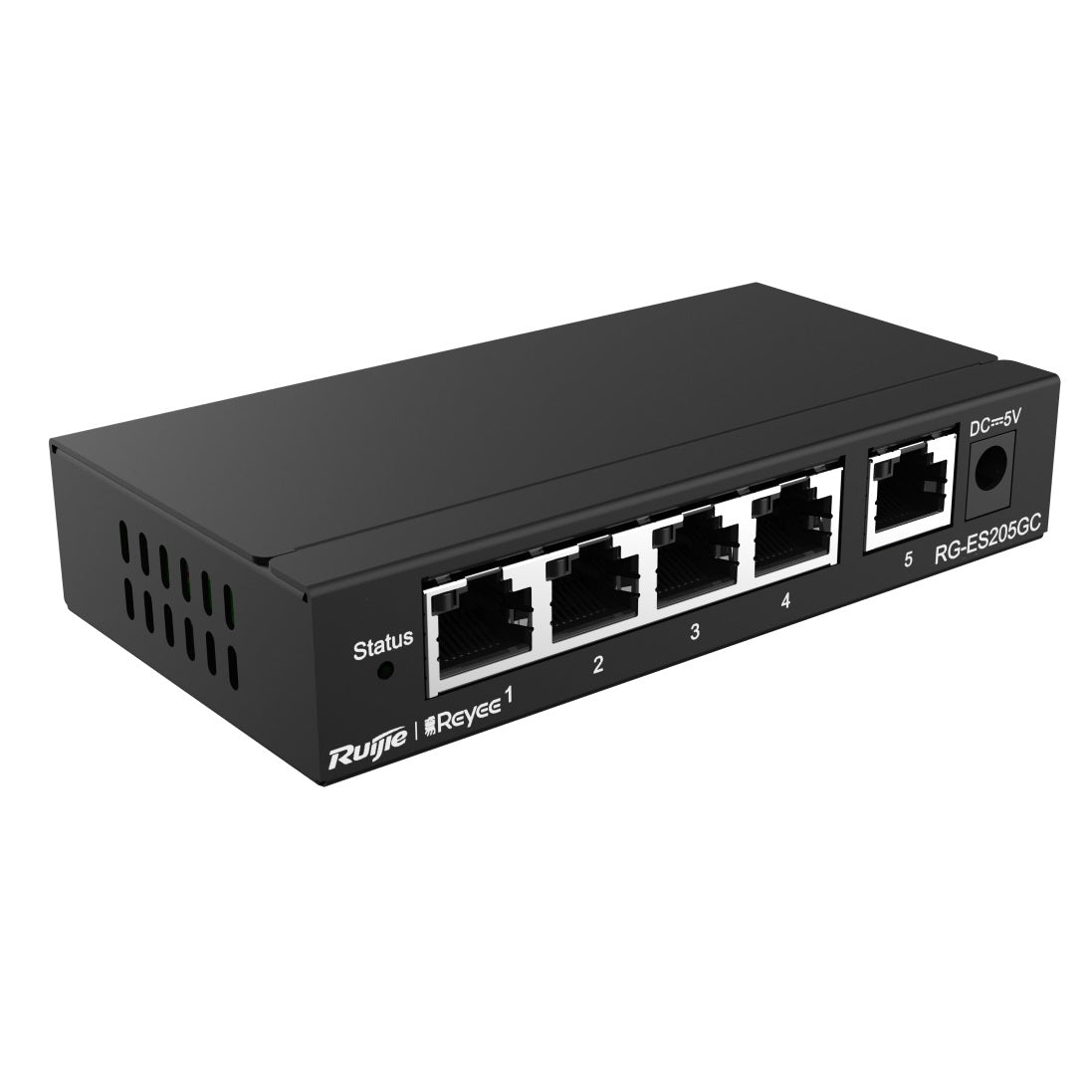 Ruijie Reyee 5-Port Gigabit Cloud Managed Switch, Desktop / Wall Mount