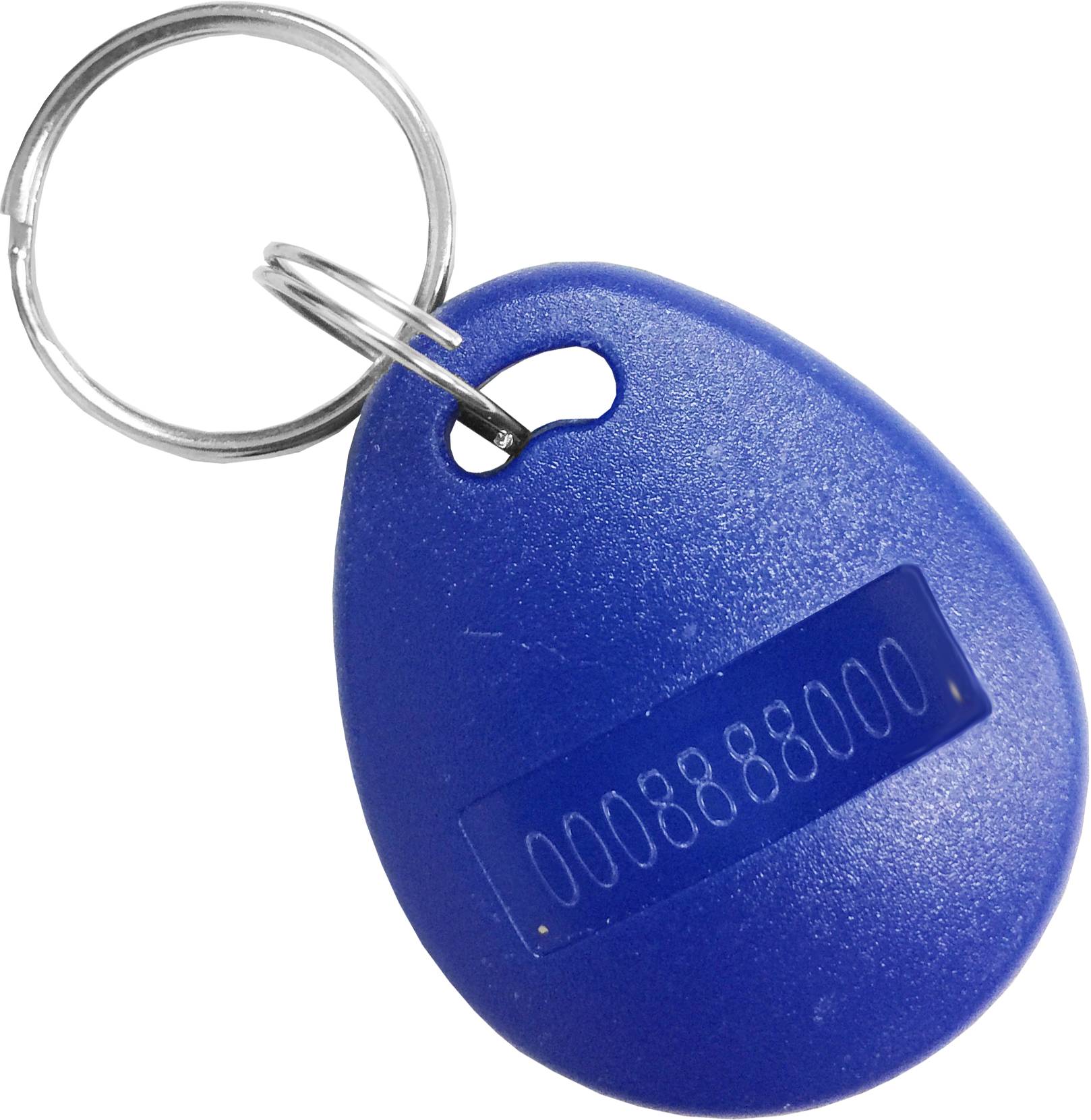EliteControl Prox Keytag EM4100 10 Digit Decimal Number Printed On Tag