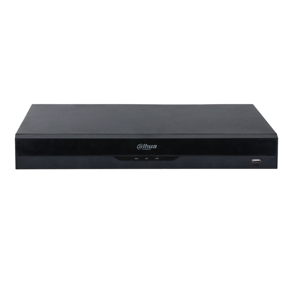 Dahua 8 Channel, Pro AI Series, AcuPick 2.0 Ready, 8 x POE & EOC, 1RU, 384MB, 1 x Gigabit NIC, 2 x HDD **NO HDD INSTALLED**