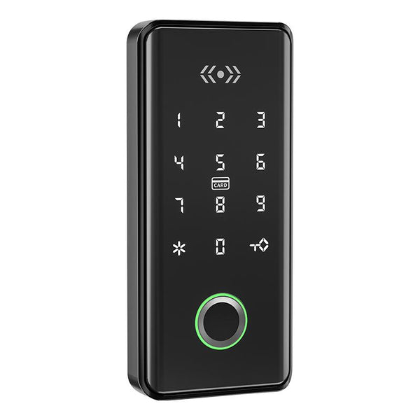 Lionhead Lock Smart Cabinet Locker Lock Bluetooth Pin, Prox, Fingerprint, Ekey USB C Power Port (4 X AAA Batteries Sold Separate)