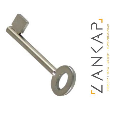 Secor Spare Reset Key For WEB200 and DWS250 & CQR PADP2/SS/G1 **METAL**