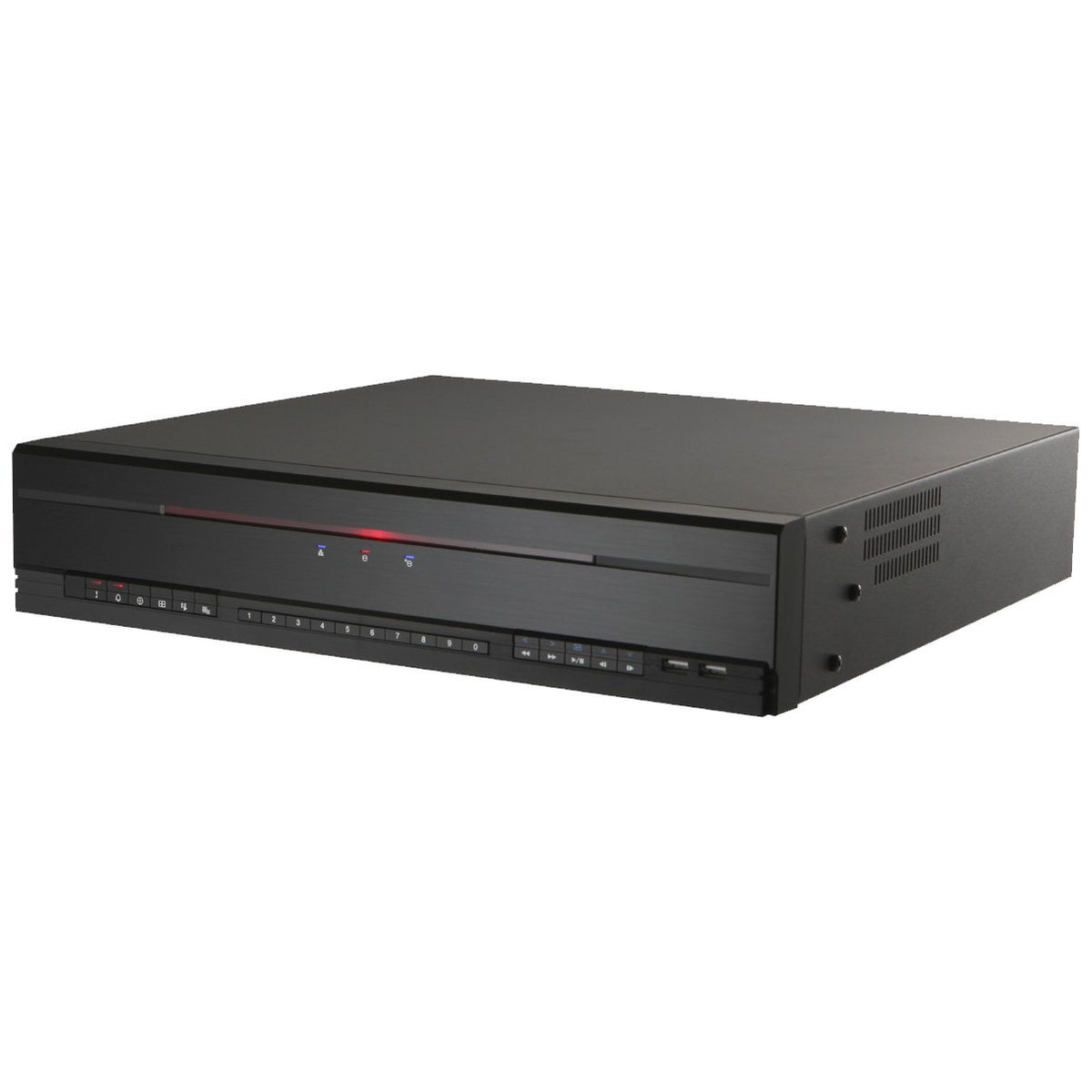 IDIS 16 Channel DirectIP 3000 Series NVR, 320MB, 1 x HDMI / 1 x VGA, 2 x HDD, 1 x Gigabit NIC, 16 x POE, 1.5RU, 1 x 2TB Installed