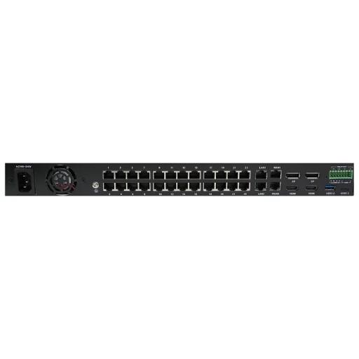 Katana Ultra i7 24 Port PoE AIO 128 Channel Server, Linux Based, i7 Processor, 16GB RAM, 128GB SSD, 2x Display Port, 2x HDMI Port, 640Mbps Network, 4x HDD Bay, 120W PoE Budget