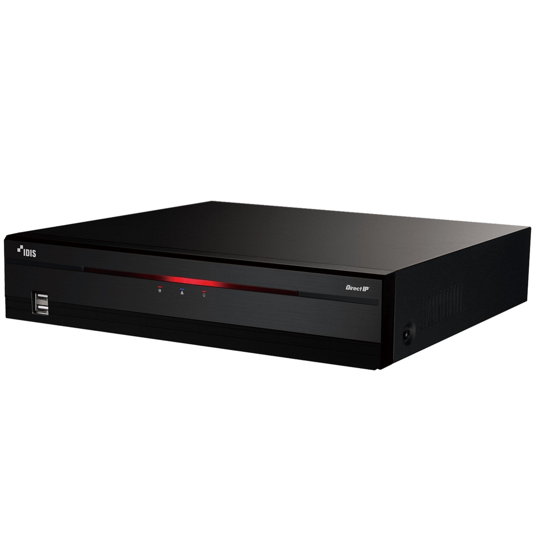 IDIS 8 Channel DirectIP 2000 Series NVR, 270MB, 1 x HDMI / 1 x VGA, 2 x HDD, 1 x Gigabit NIC, 8 x POE, 1.5RU, 1 x 2TB Installed