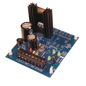 Tactical 13.5VDC, 1A Power Distribution Module, 250MA Battery Charger Including AC Fail & Low Battery Open Collector Outputs [82L x 72W x 60H mm]
