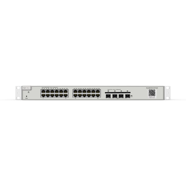 Ruijie* Reyee 28-Port Gigabit Cloud Managed Switch, 4 x SFP+, Rack Mount