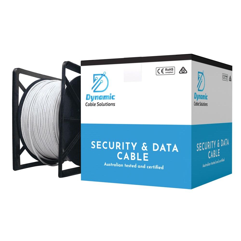 Dynamic Cable Solutions 300M 14/020 6 Core Security Cable Reel Box