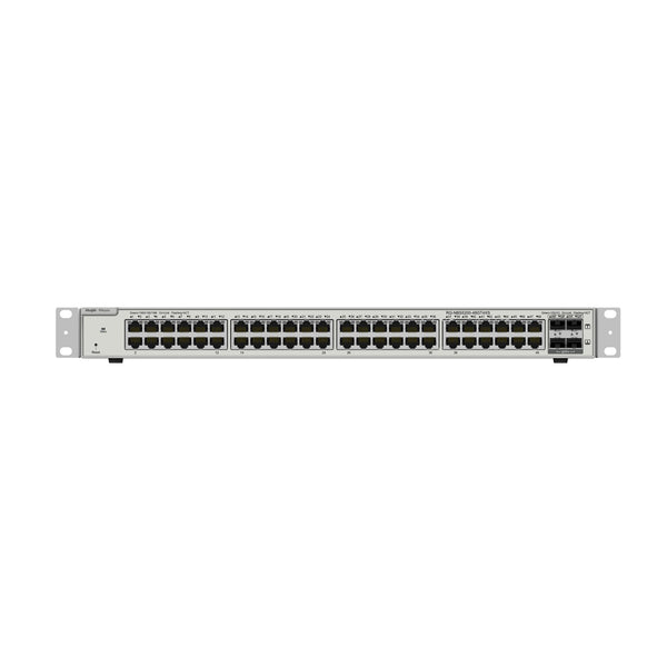 Ruijie* Reyee 52-Port Gigabit Layer 2+ Cloud Managed Switch, 4 x SFP+, Static Routing, Rack Mount