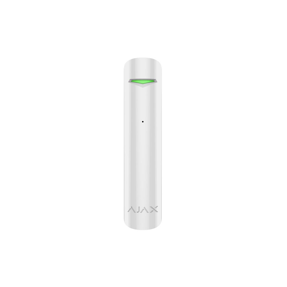 Ajax GlassProtect WHITE - 2 Way Wireless Glass Break Detector