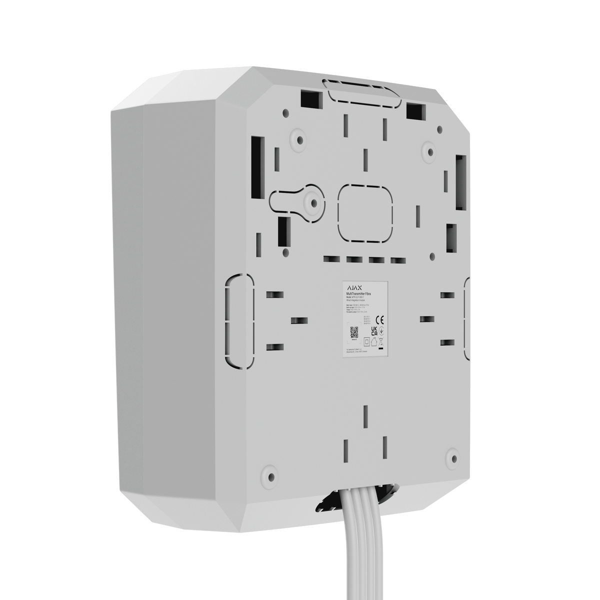 Ajax Fibra MultiTransmitter - Wired 18 Zone Hard Wired Input Expander, 240VAC Powered **Requires  BATT12-7**
