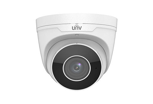 Uniview 6MP IP Easy Series IR Eyeball, Human Body Detection, LightHunter, 2.8-12mm, 120dB WDR, 40m IR, Twin Streams, Built-in Mic, MicroSD, POE or 12VDC, IP67 (Wall Mount: TR-WM03-B-IN, Junction Box: TR-JB03-H-IN)