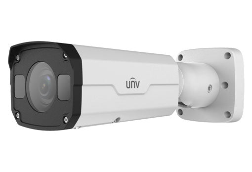 Uniview* 4MP IP Prime Series IR Bullet, Low Light, 2.8-12mm, 120dB WDR, 30m IR, Triple Streams, POE or 12VDC, IP67 (Junction Box: TR-JB07-D-IN)