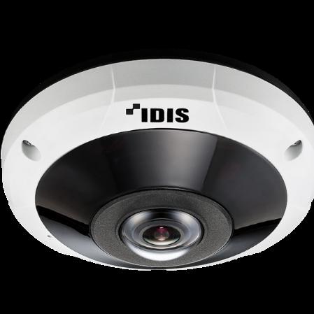 IDIS 5MP Outdoor MFZ Lens (2.7-13.5mm) Edge AI NDAA Turret Camera, IR, Low Light 5YR